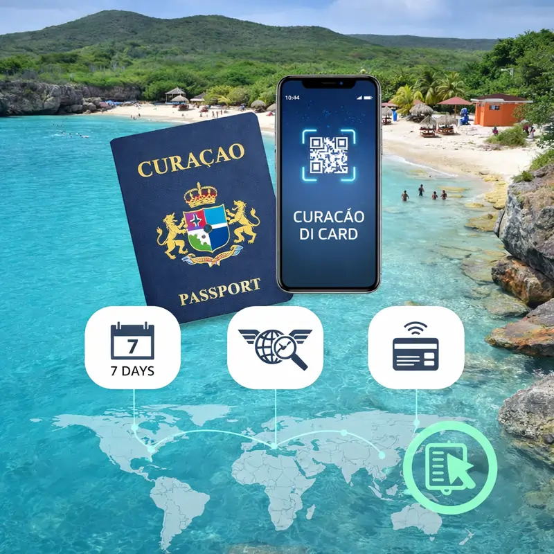 DI Card process overview for Curaçao